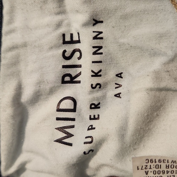 Lucky Brand Mid Rise Super Skinny Ava Jeans - Size 8/29 - Picture 5 of 8